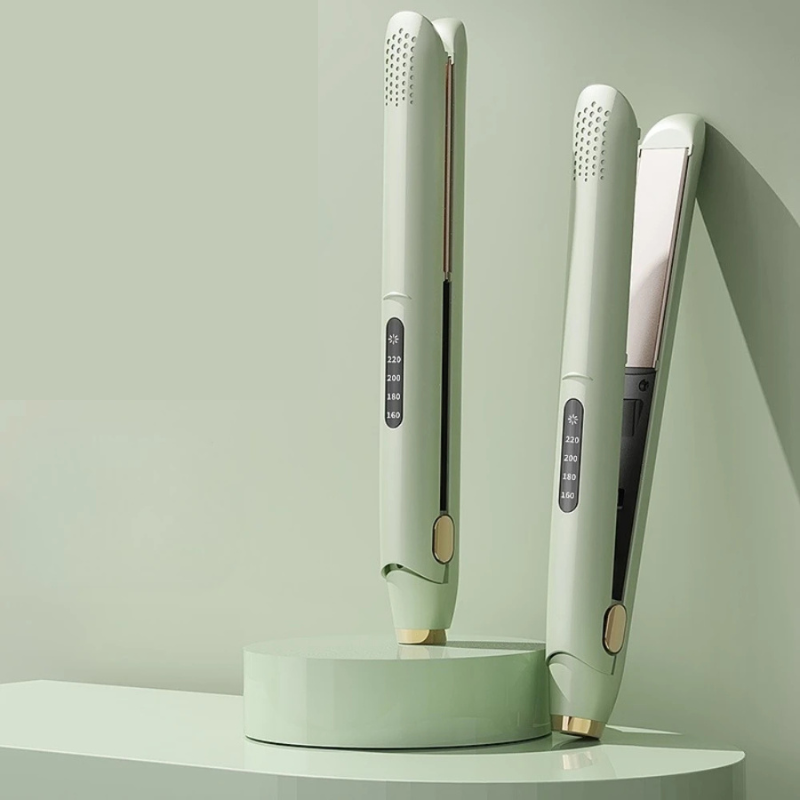 Stylevera | 2-in-1 Ionen-Keramik Styler | Glätteisen & Lockenstab, 4 Temperaturstufen & 3D Floating Plates | Professionelles Haarstyling zuhause & unterwegs
