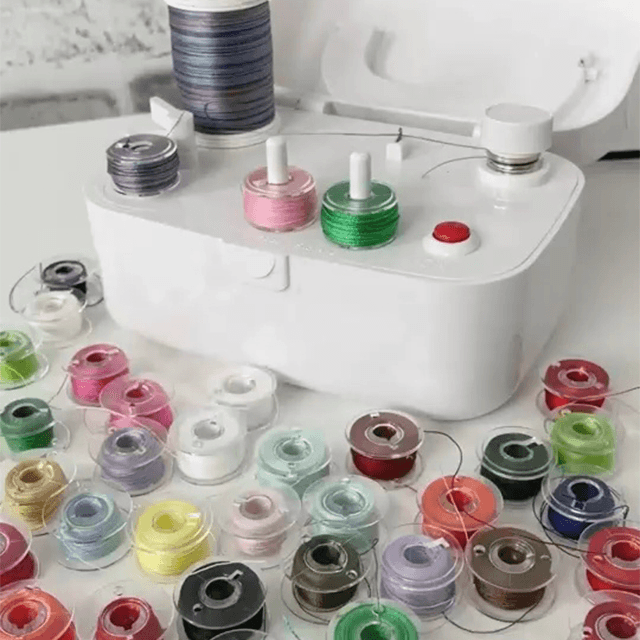 SwiftSewing - Nie wieder mit schnellem, tragbarem Spulenwickeln aufhören zu nähen