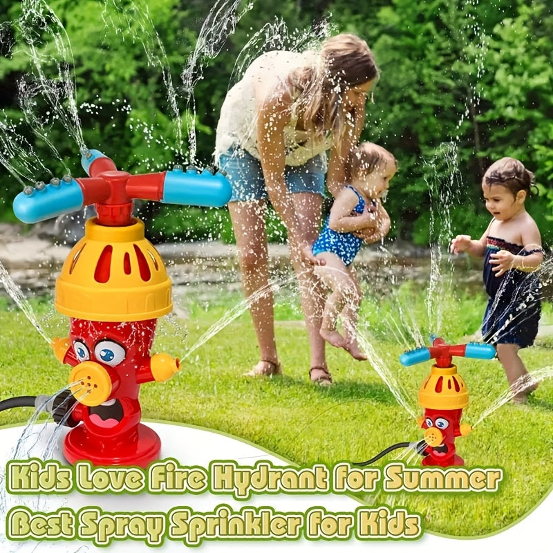 SplashZone | Rotierender Wassersprinkler | Fun Design | Perfekt für Garten & Kinder