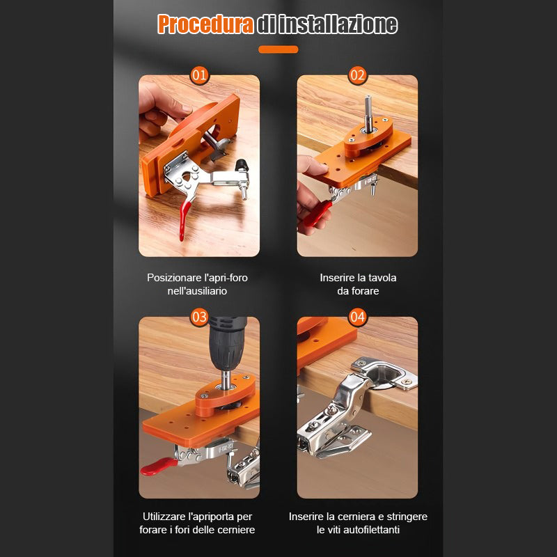 ProHinge – Perfekte Bohrlöcher in Sekunden!