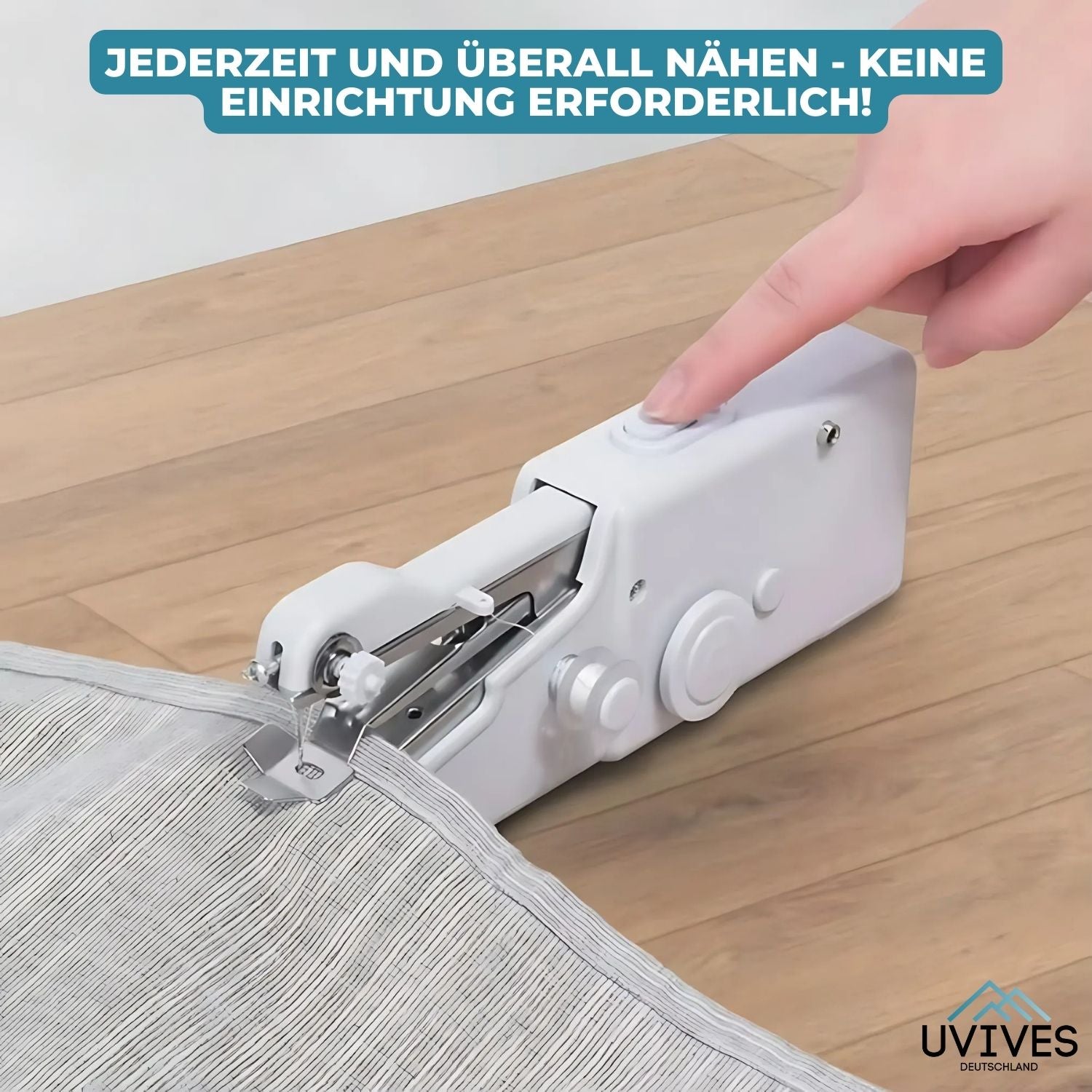 FabriSnap™ - Dieses kompakte Gerät näht mühelos und unsichtbar