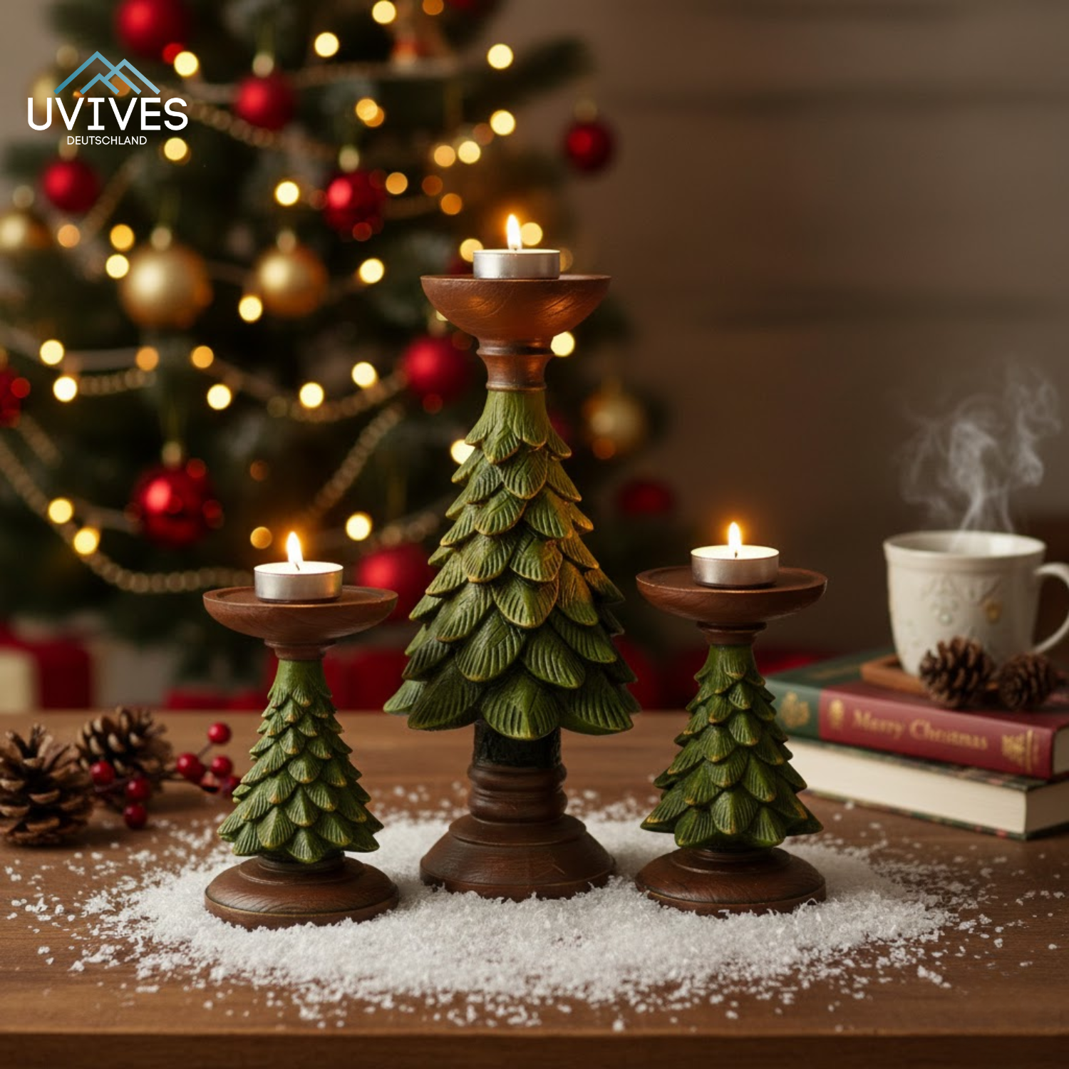 LumiPine – Zeitloser Weihnachtsglanz im Vintage-Stil