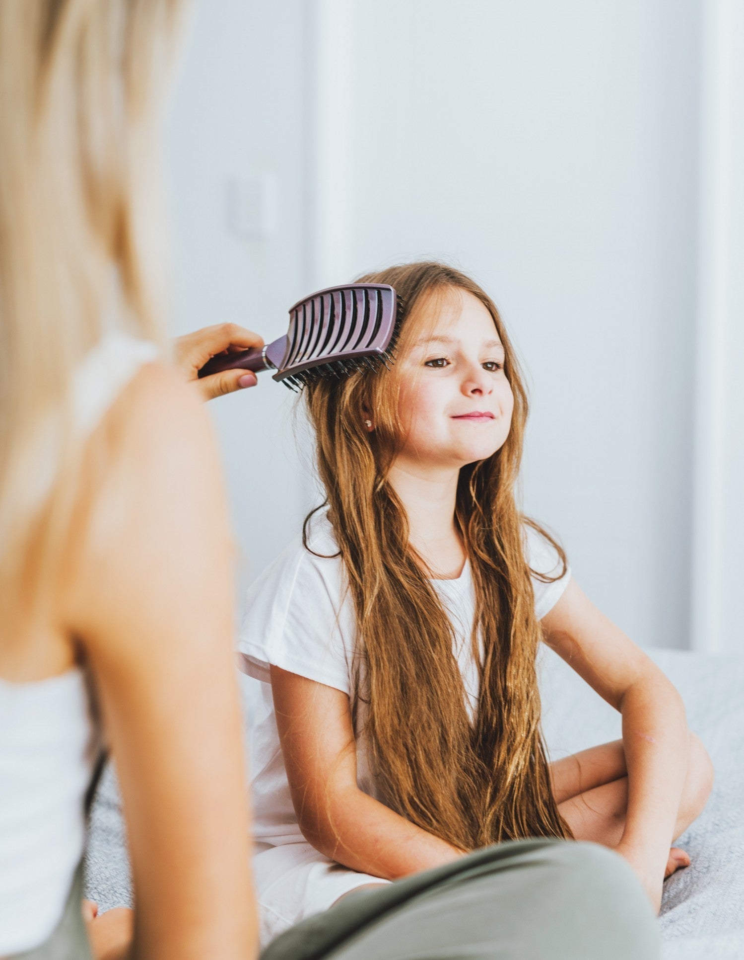 GentleHair Pro | Entwirrbürste für sanftes & schmerzfreies Haarekämmen | Für alle Haartypen | Mit Wildschweinborsten & Nylonspitzen