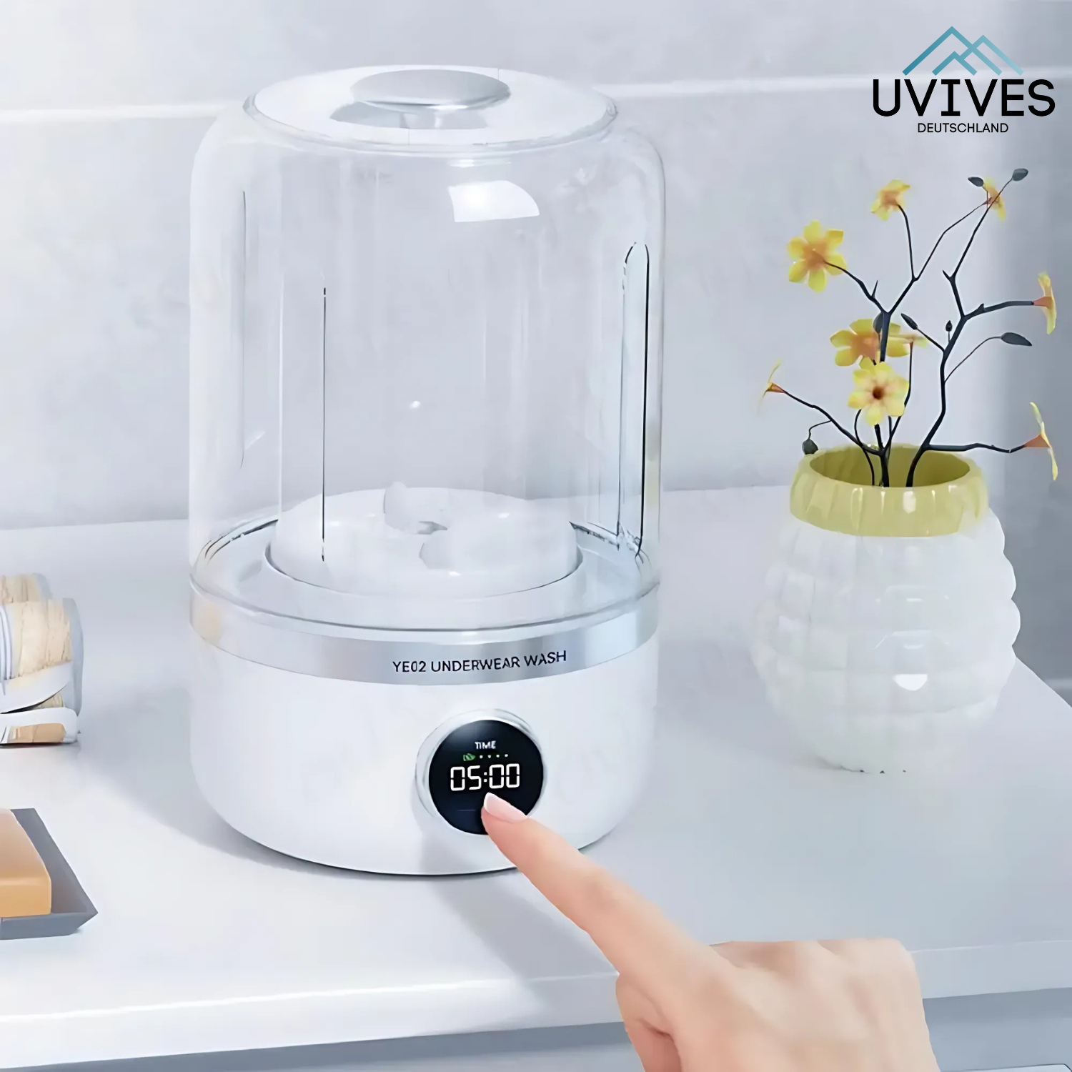 WashPod Go – Saubere Wäsche. Überall. Jederzeit.