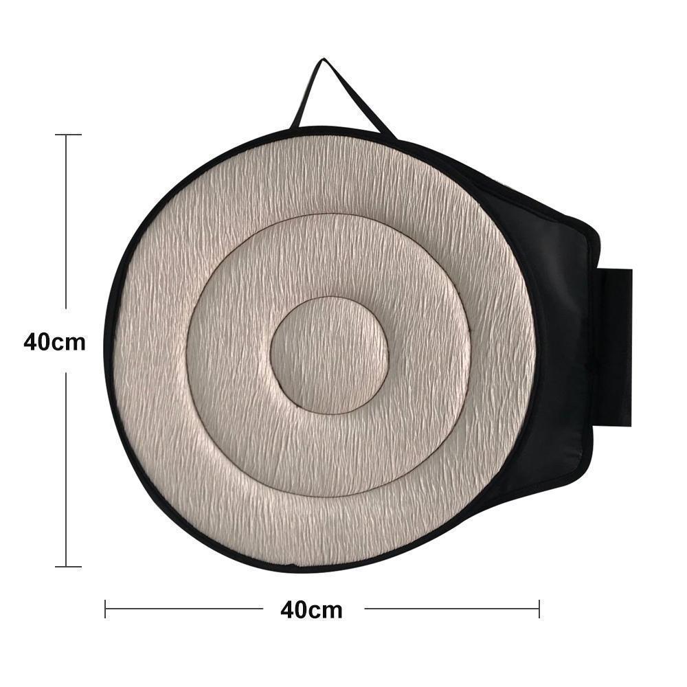FlexiCushion 360° Drehkissen | Ergonomisch | Rutschfest | Memory-Schaum
