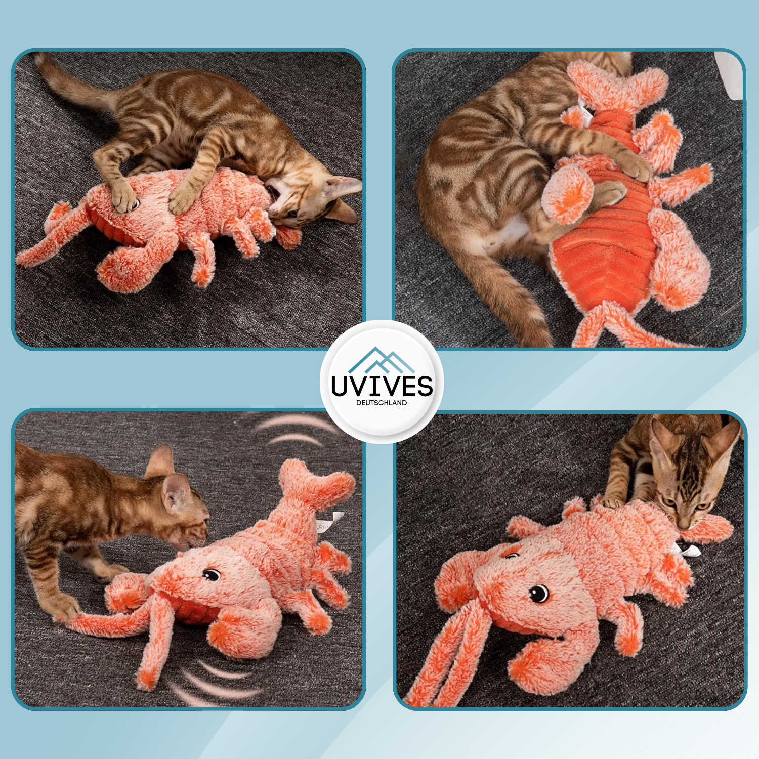 HugglePet™ – Interaktives Haustierspielzeug für Katzen & Hunde
