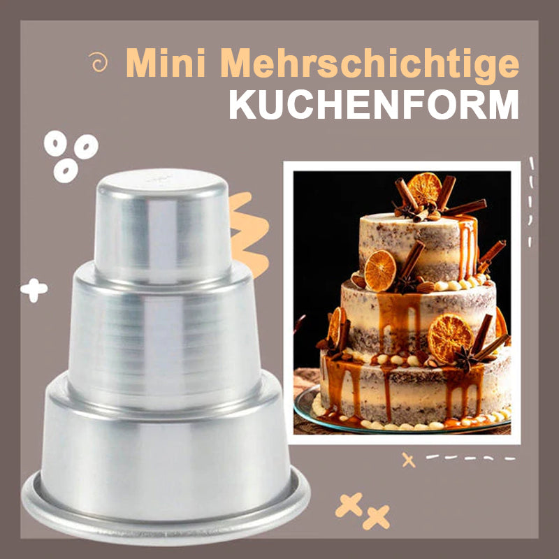 TierTins - Mini Mehrschichtige Kuchenform [Letzter Tag Rabatt]