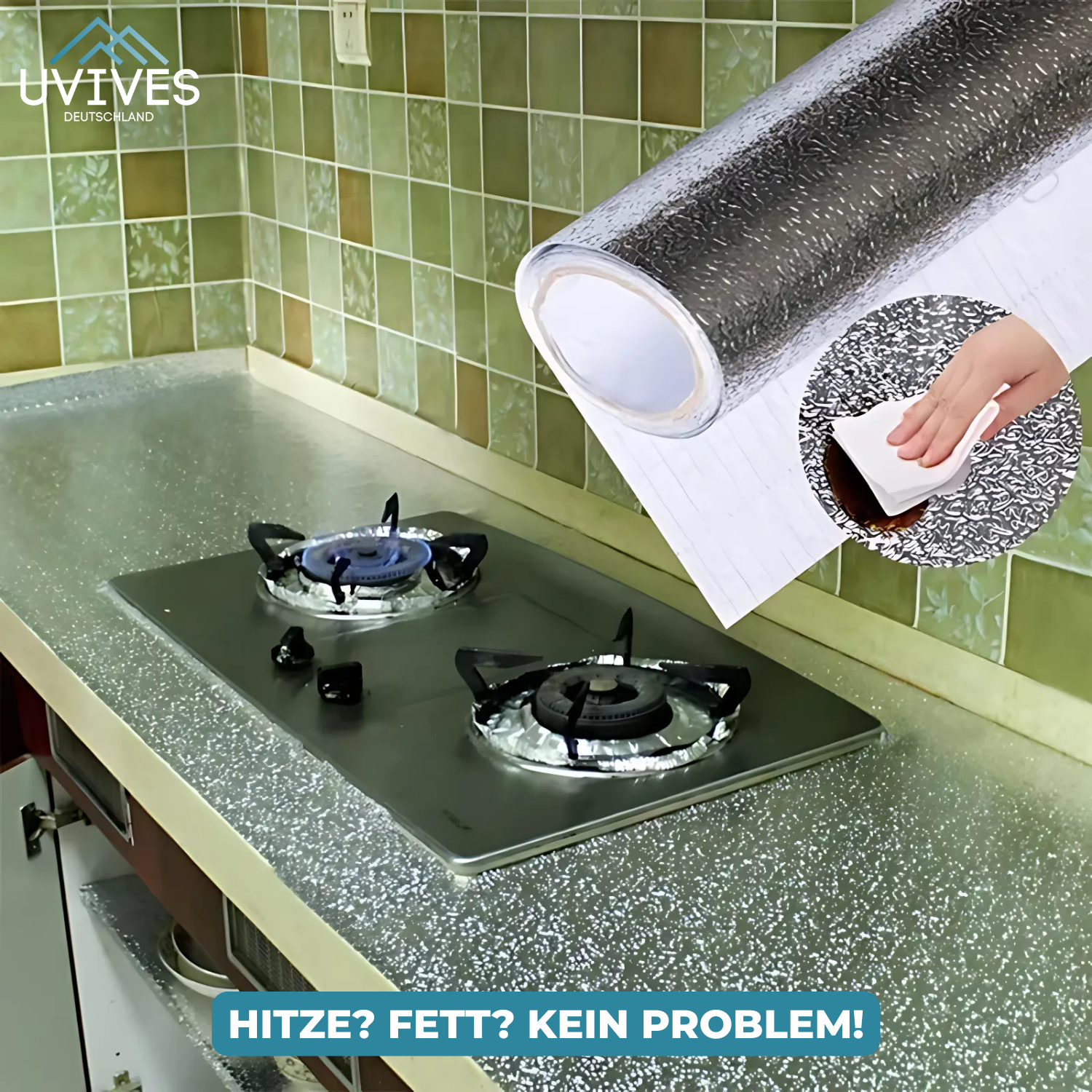 FoilShield – Der unsichtbare Schutz für deine Küche!