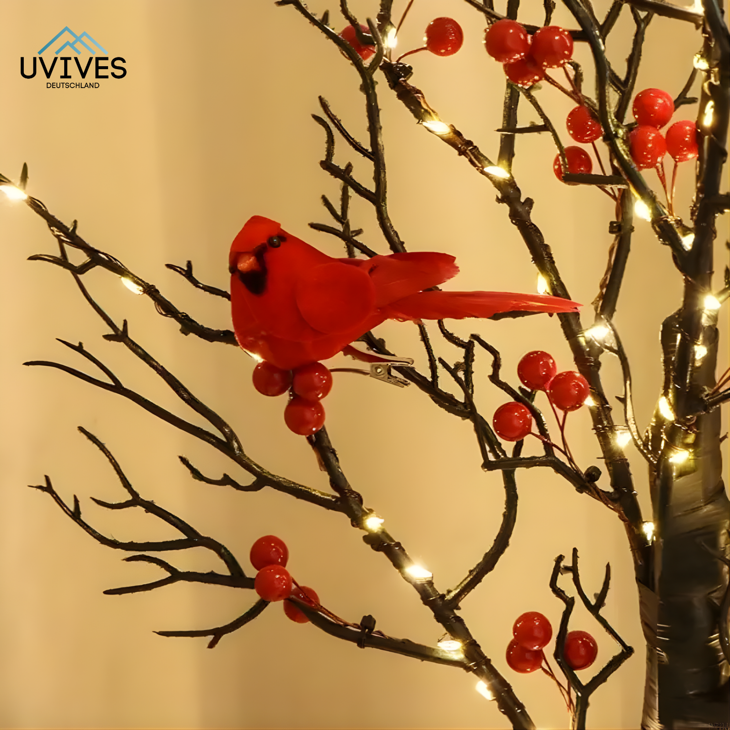 BirdPine Classic – Der leuchtende Vintage-Weihnachtsbaum voller Nostalgie