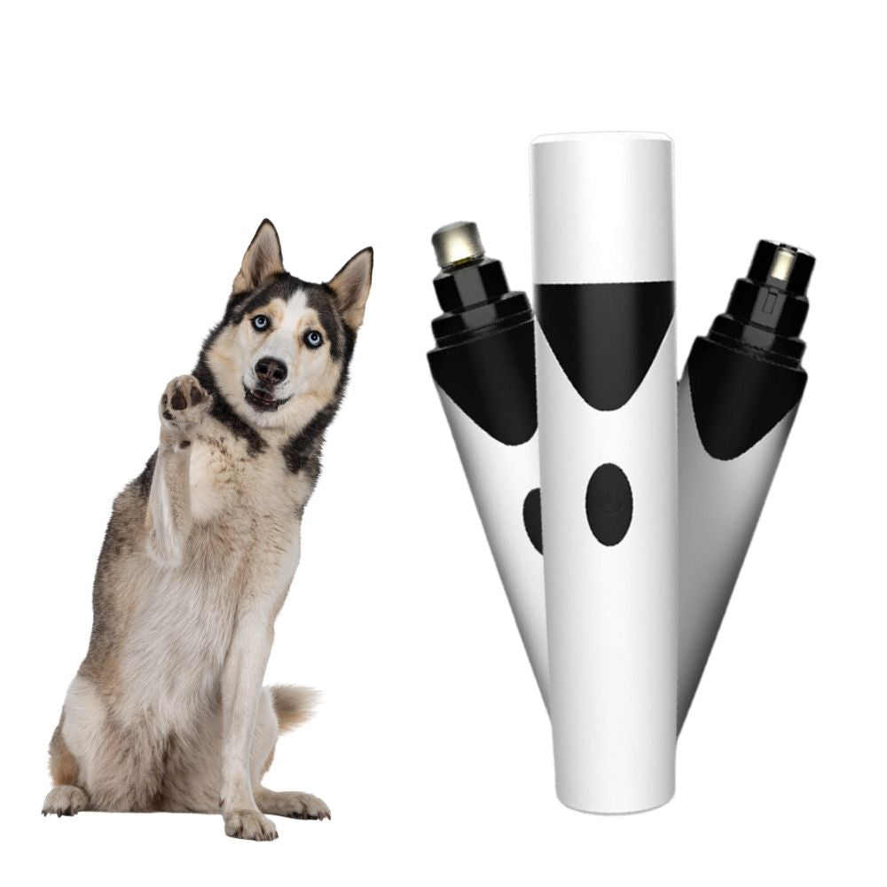 Pawlio Krallenschleifer | Diamant-Schleifkopf | Leise & Sicher | Für Hunde, Katzen & Kleintiere