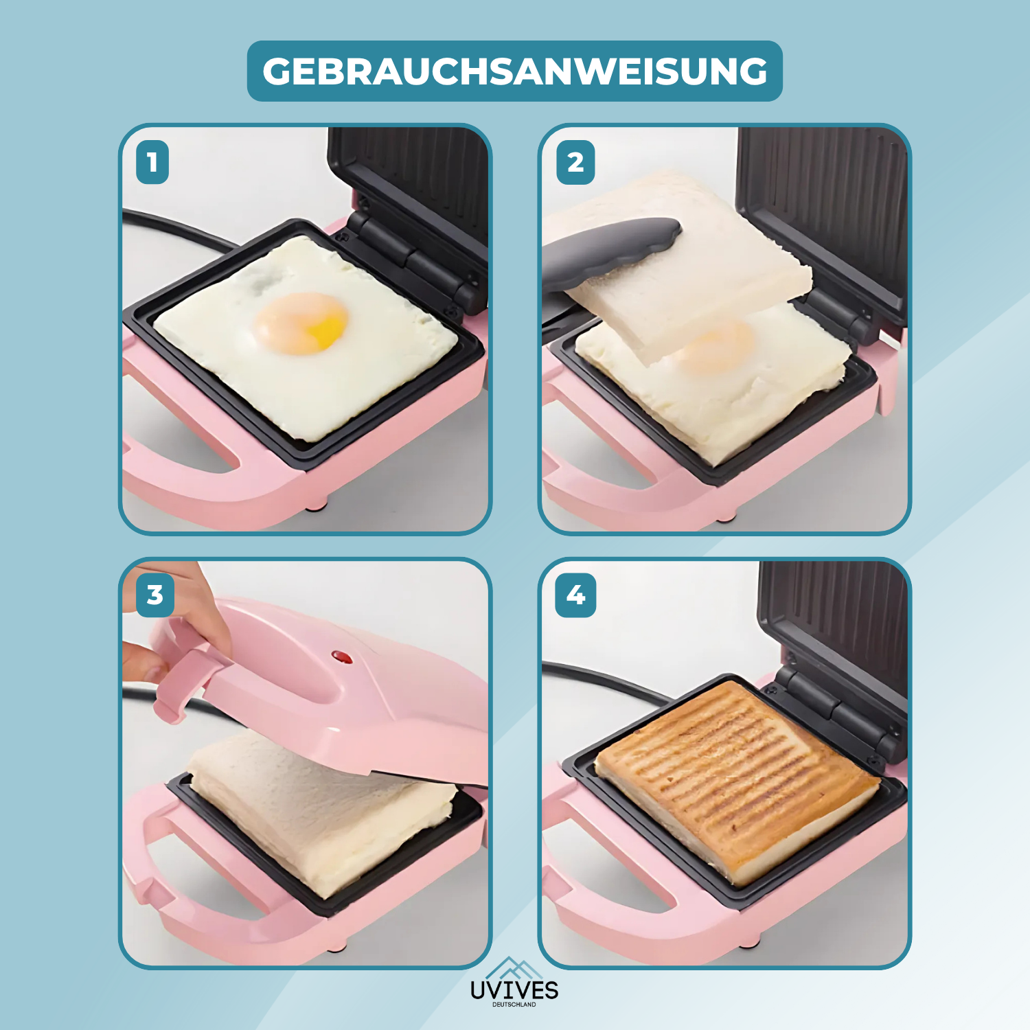 ToastinaGo – Klein, Schnell & Frühstücksbereit