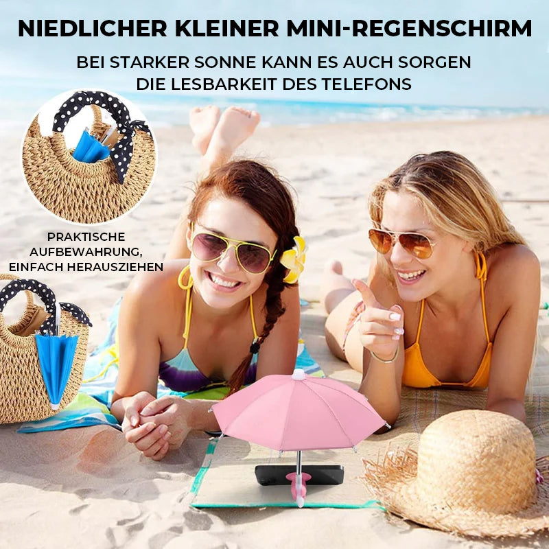 1+1 GRATIS | MiniShade – Der stylische Sonnenschirm für dein Handy!