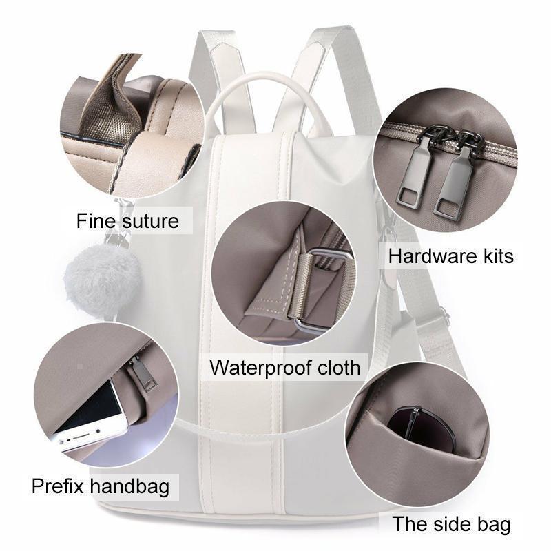 Lunvara UrbanPack | Damen Rucksack | Diebstahlschutz | Wasserabweisend