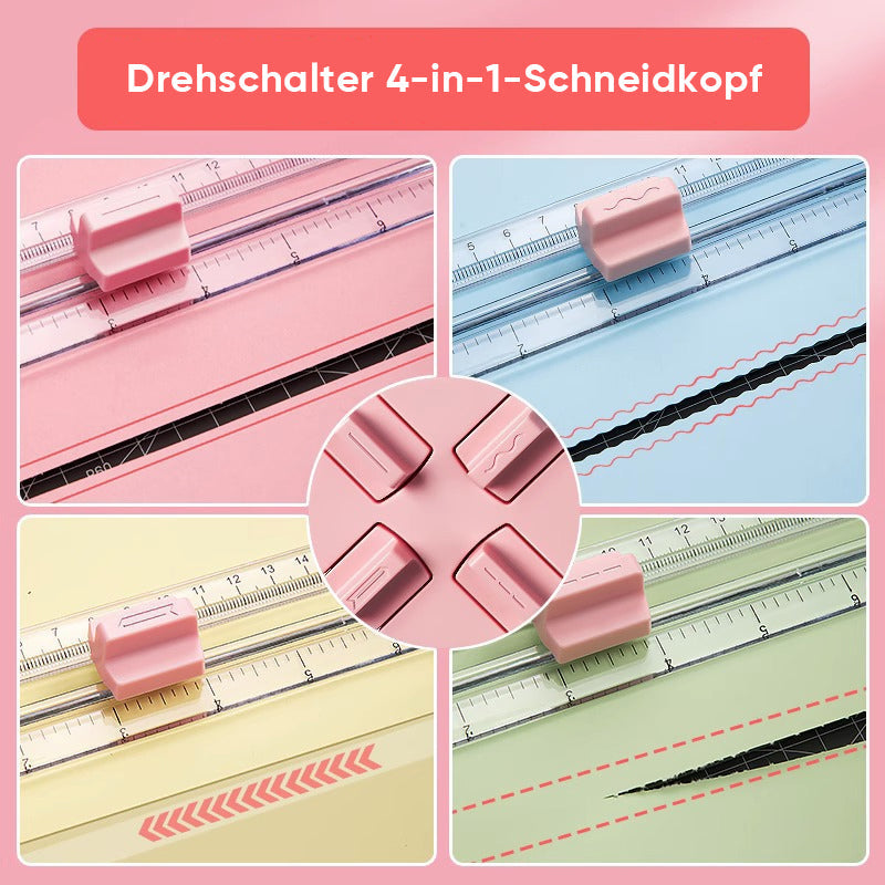 CutCrafts 4-in-1 – Präzise Schnitte für grenzenlose Kreativität