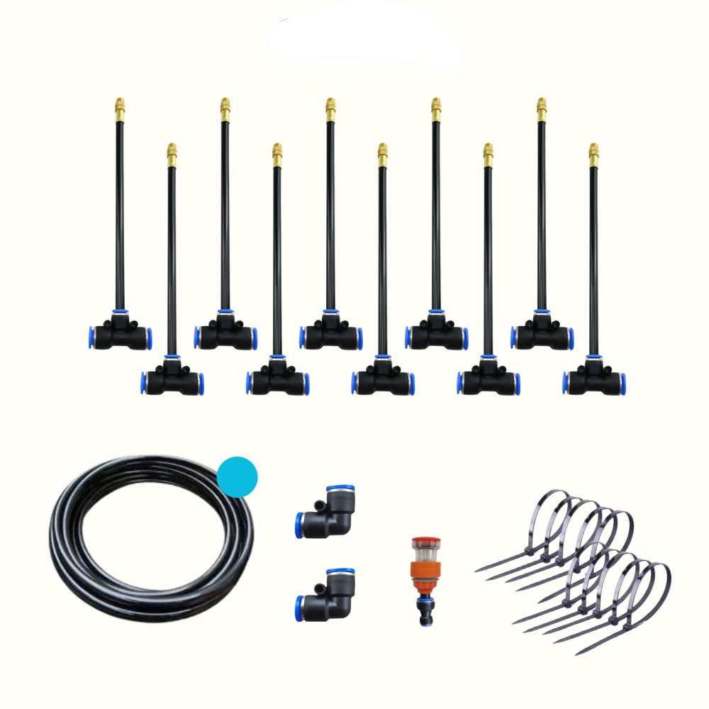 HydroVibe AutoFlow | Intelligent Bewässerungssystem | Individuell Einstellbar & Wassersparend | Robuste Kupferkonstruktion