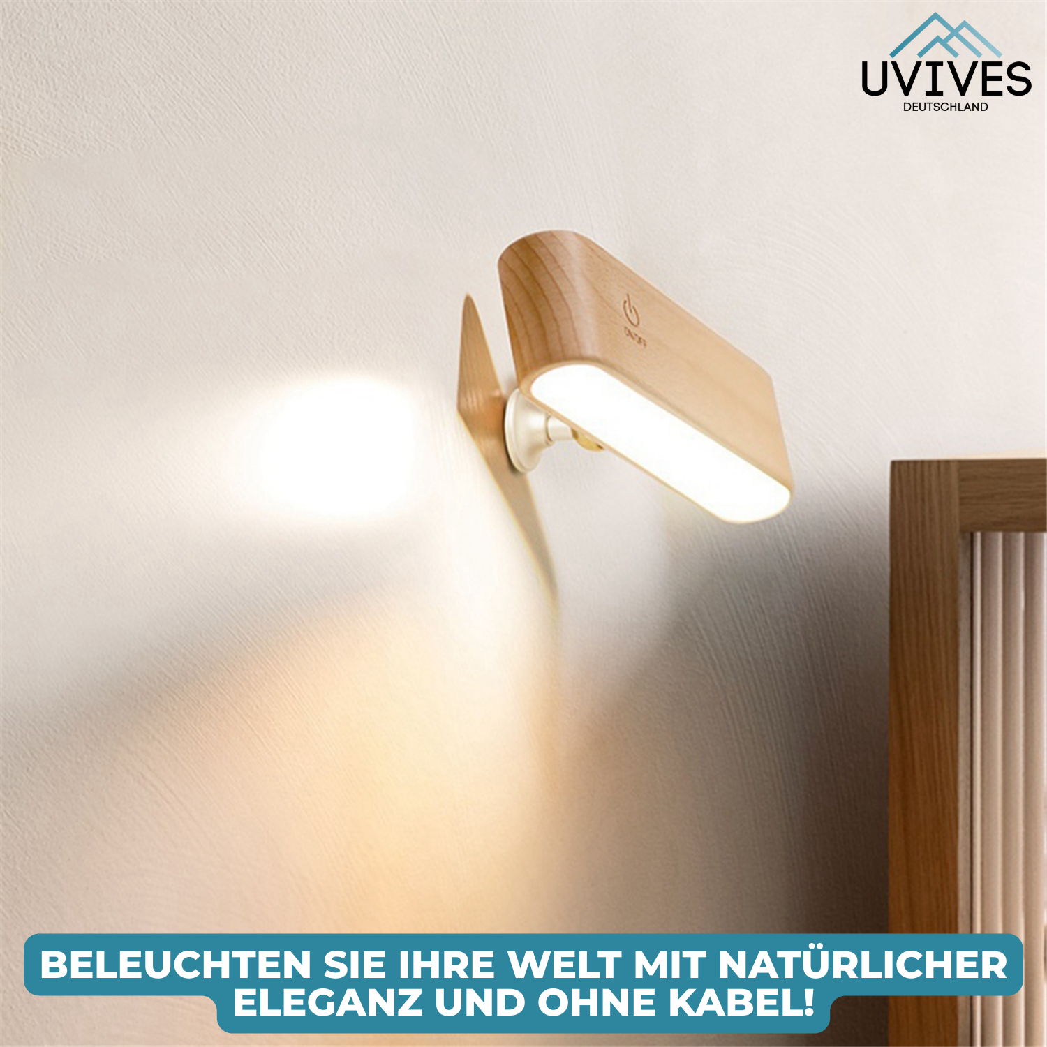 LumaWood – 360° Lichtkomfort ohne Kabelsalat