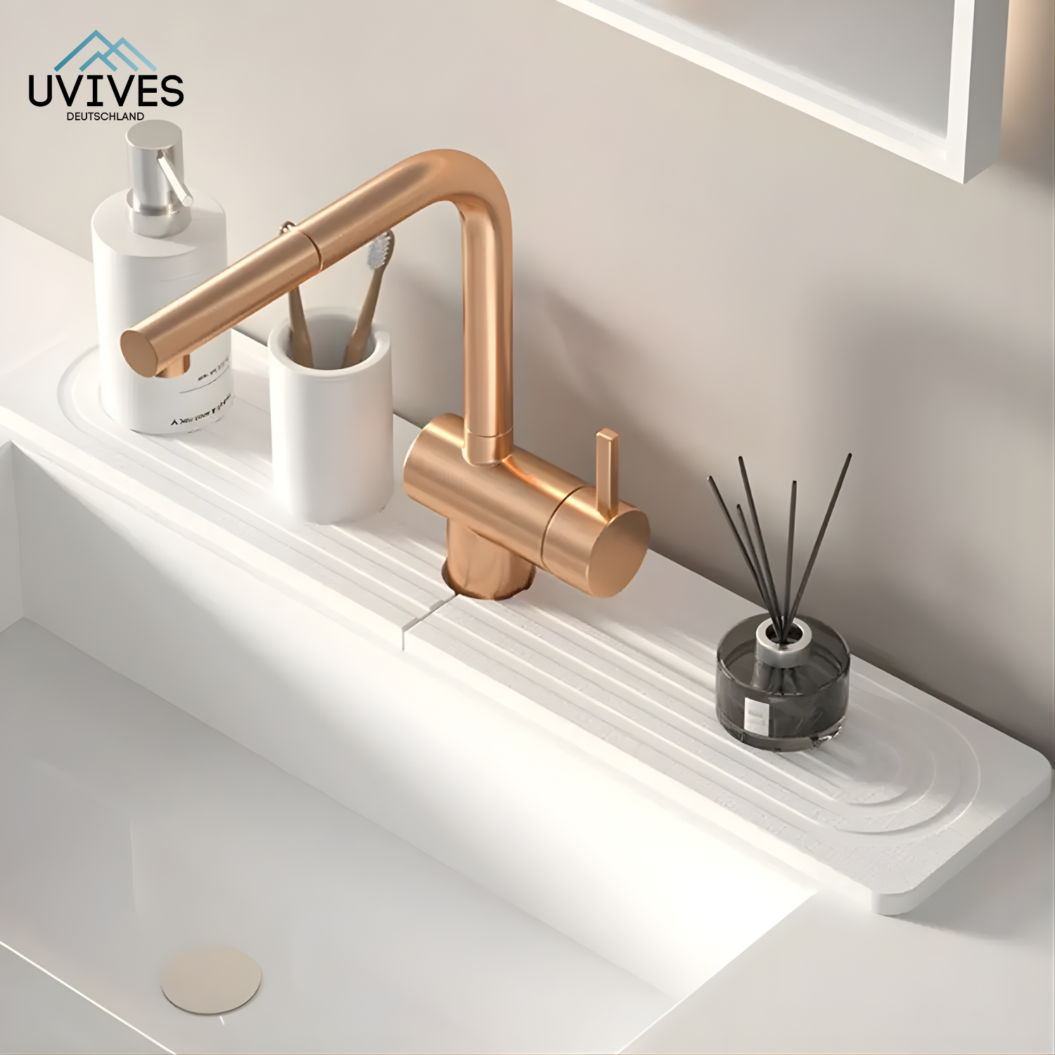 AquaStone – Der Untersetzer, der Wasser trinkt