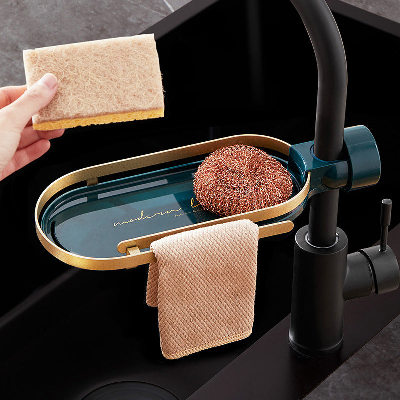 SinkMate - Der vielseitige Wasserhahn-Organizer