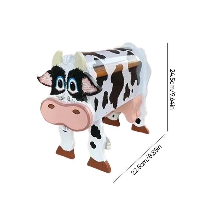 LandPost Briefkasten | Bauernhof-Design | Wetterfestes Metall | 20x20x10 cm