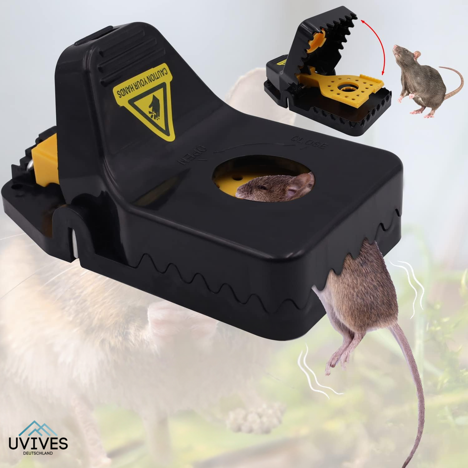 2+2 GRATIS | SnapGuard – Fängt Mäuse & Ratten sekundenschnell und giftfrei!
