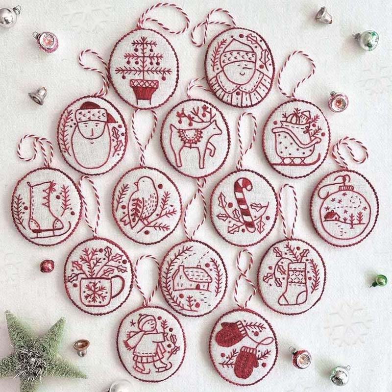CraftJoy – Handgefertigte atemberaubende Christbaumschmuck mit einfachen Bastelsets