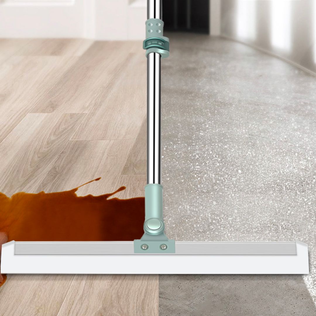 CleanFlex | Silikonbesen mit Verstellbarem Stiel | Kratzfreie Bodenreinigung