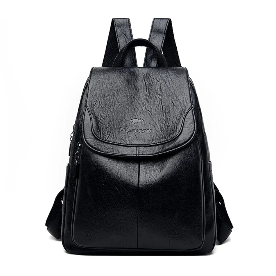 SafePack | Lederrucksack | Anti-Diebstahl | Schlank & Funktional