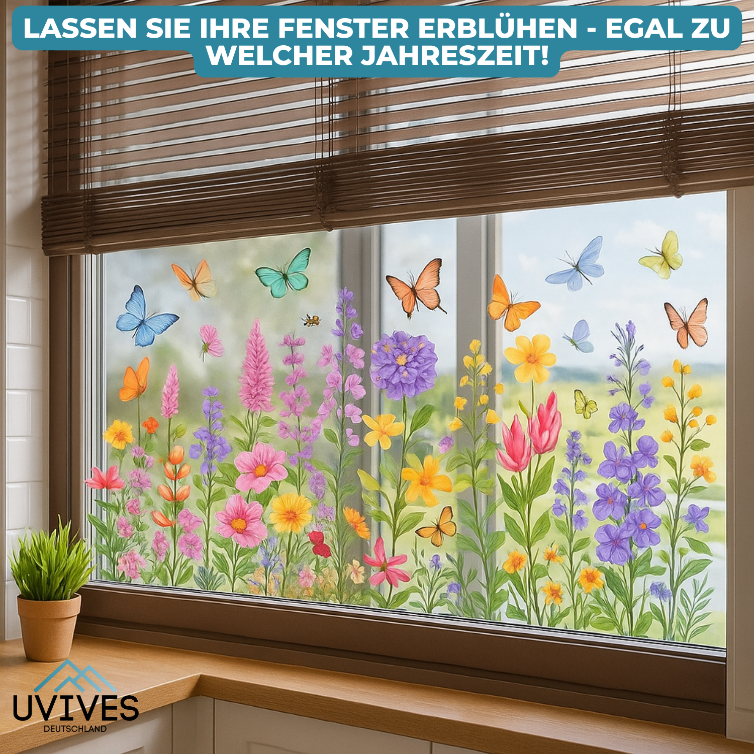 1+1 GRATIS | WindowBloom™ – Fensterdeko für jede Jahreszeit