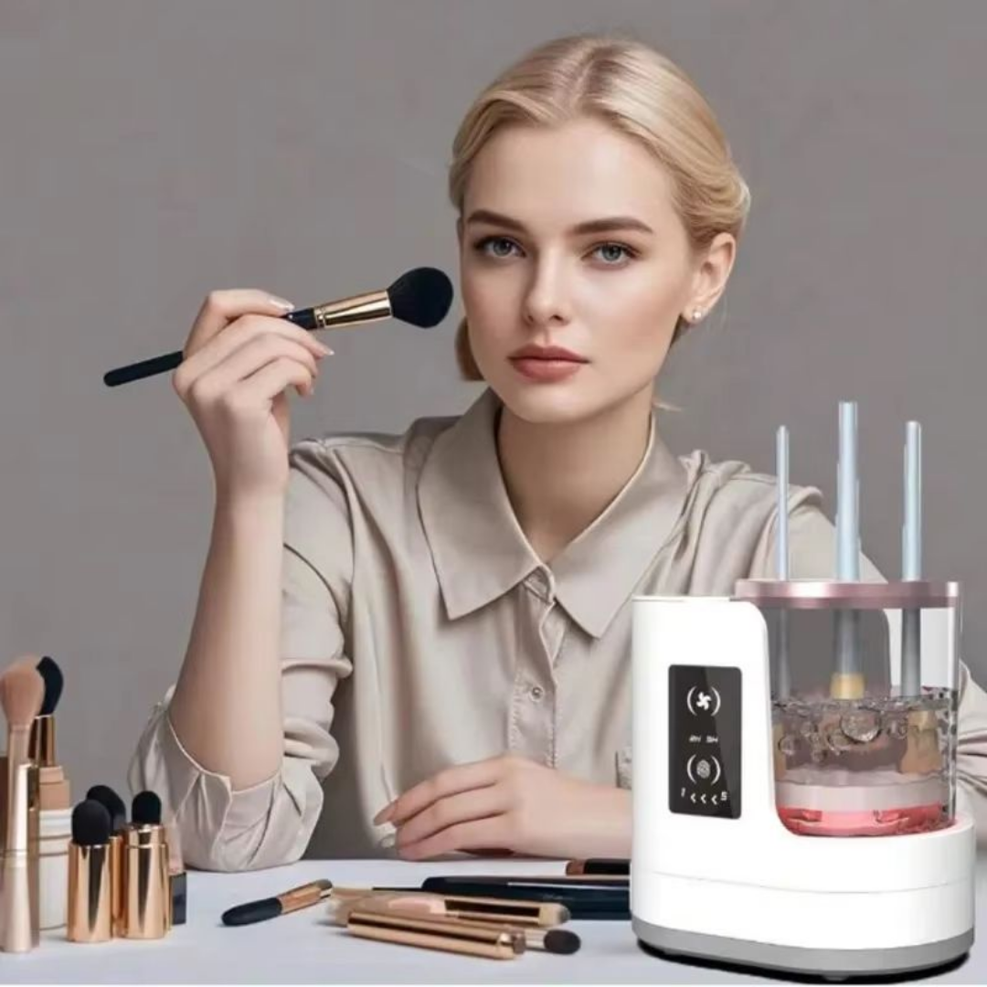 BrushGlam – Strahlend saubere Pinsel in Sekunden!