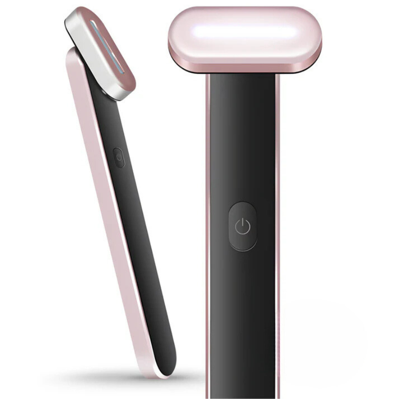RadiantSkin 4-in-1 Beautygerät | Rotlichttherapie | Hochfrequenz & Wärme | Galvanischer Strom | Kabellos & Kompakt