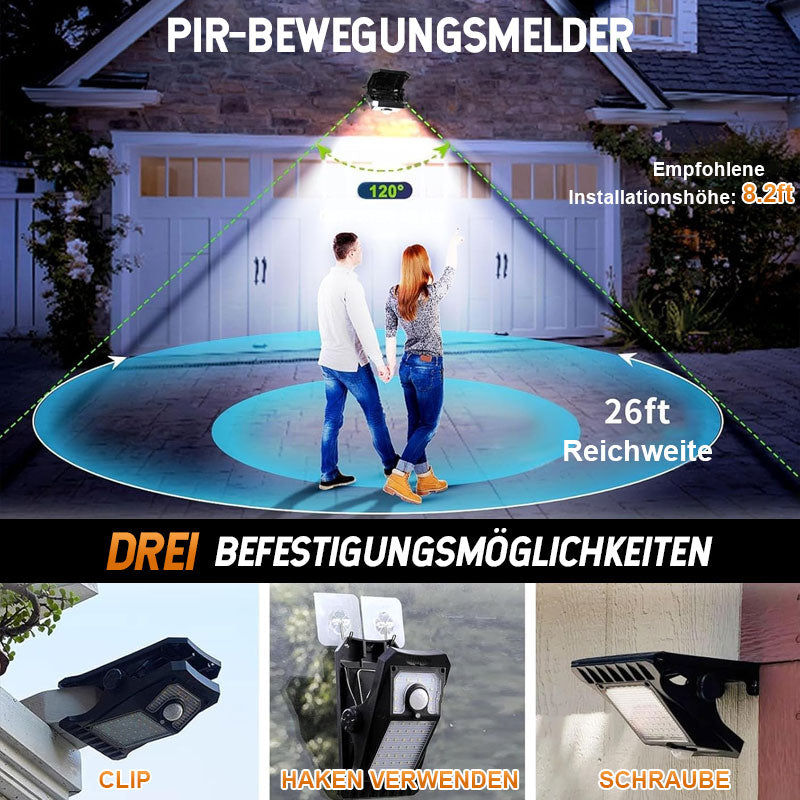 LumiSol - Wasserdichte Solarlampe für jede Umgebung