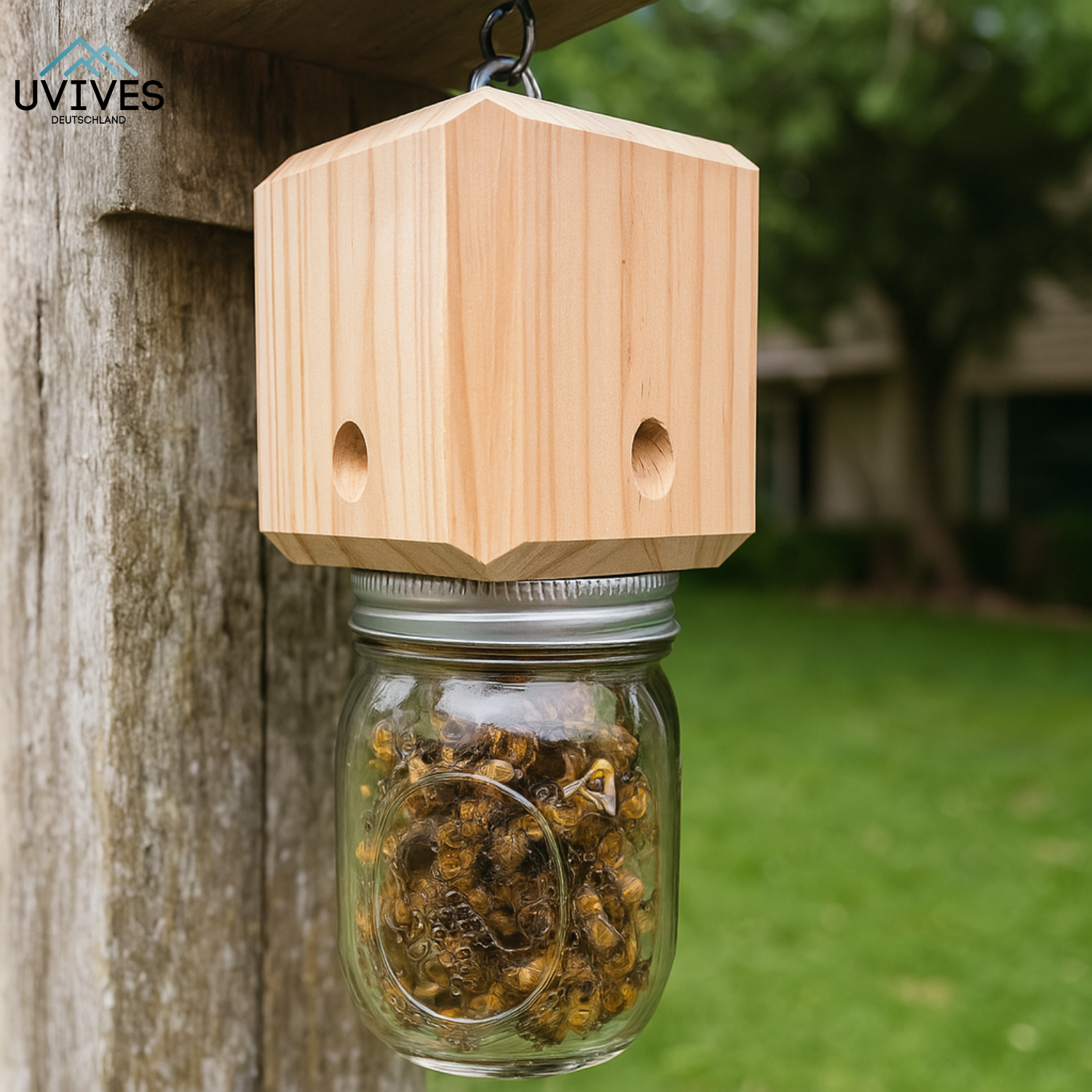 WoodGuard™ – Die chemiefreie Falle gegen Zimmermannsbienen
