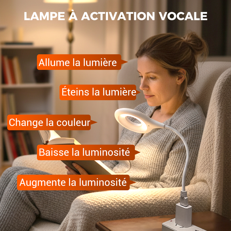 2+1 GRATIS | VoiceGlow LED – Die Lampe, die Ihrer Stimme gehorcht