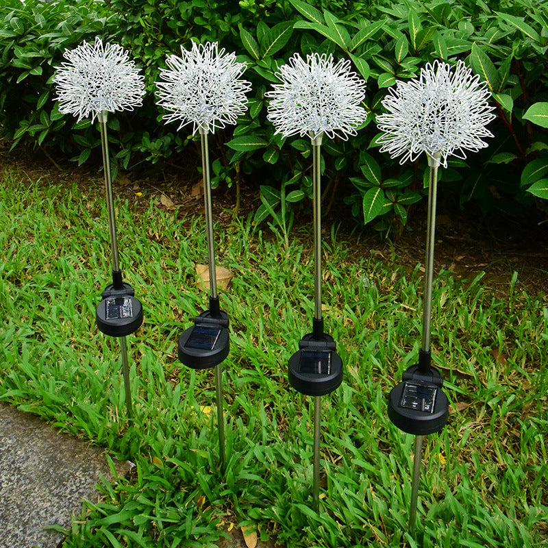 TwinklePuff - Wasserdichte Solar-Gartenleuchte im Pusteblumen-Design