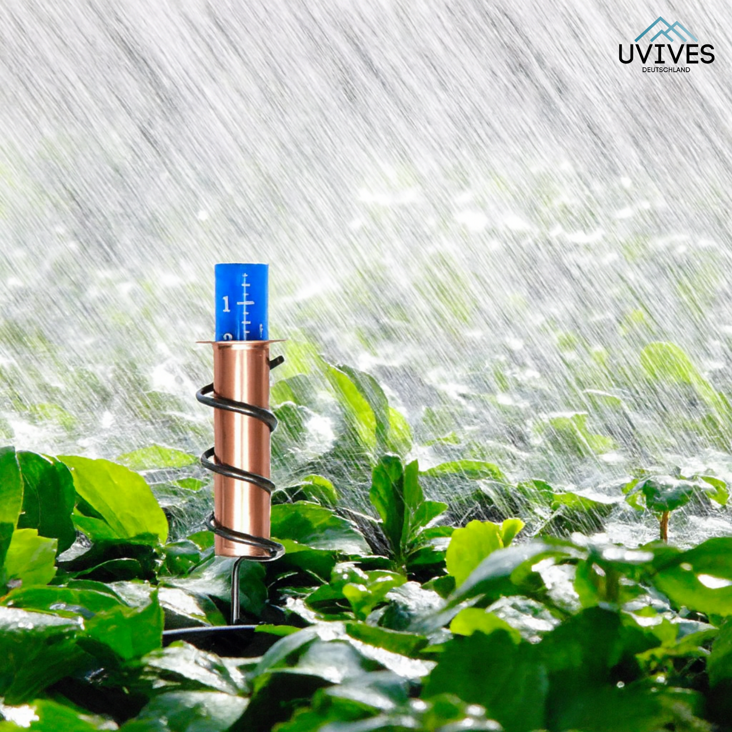 AquaCopper – Regen messen mit antikem Charme!