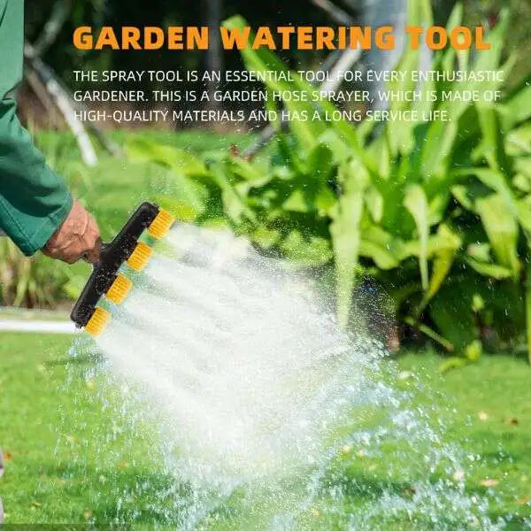 50% RABATT | AquaQuad - Premium 4-Kopf-Gartensprühkopf [Letzter Tag Rabatt]