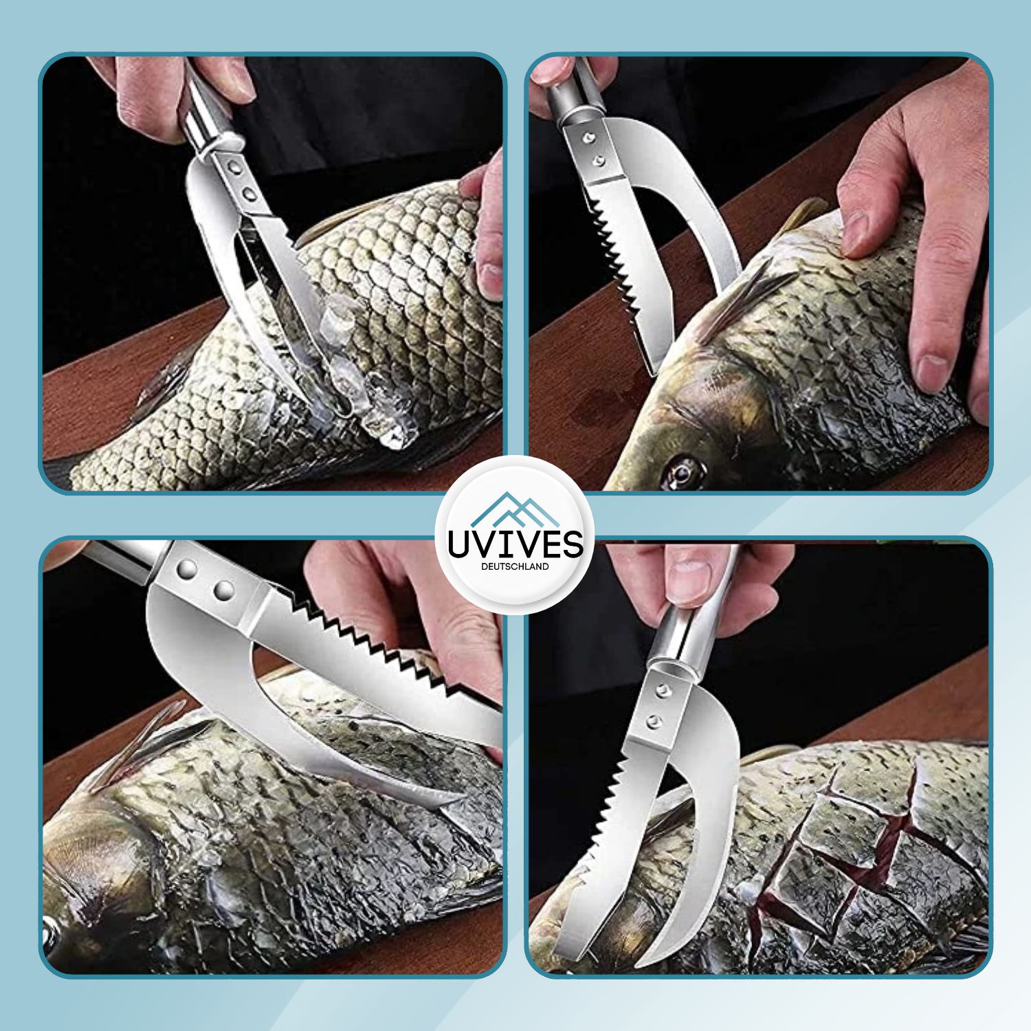 1+1 GRATIS | ScaleMaster 3in1 – Frischer Fisch ohne Mühe!