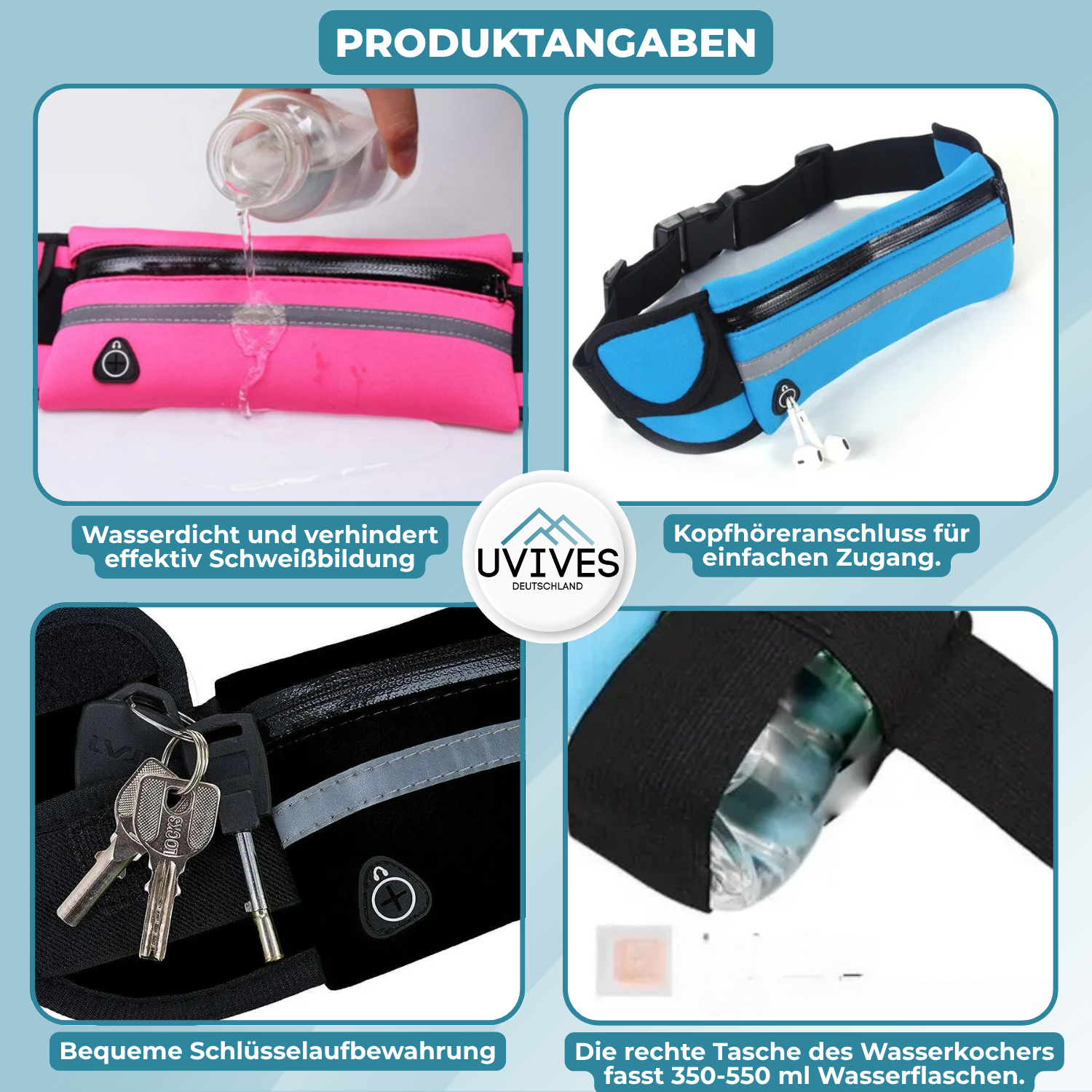 1+1 GRATIS | RunMate™ – Die perfekte Gürteltasche für Sport, Reise & Alltag