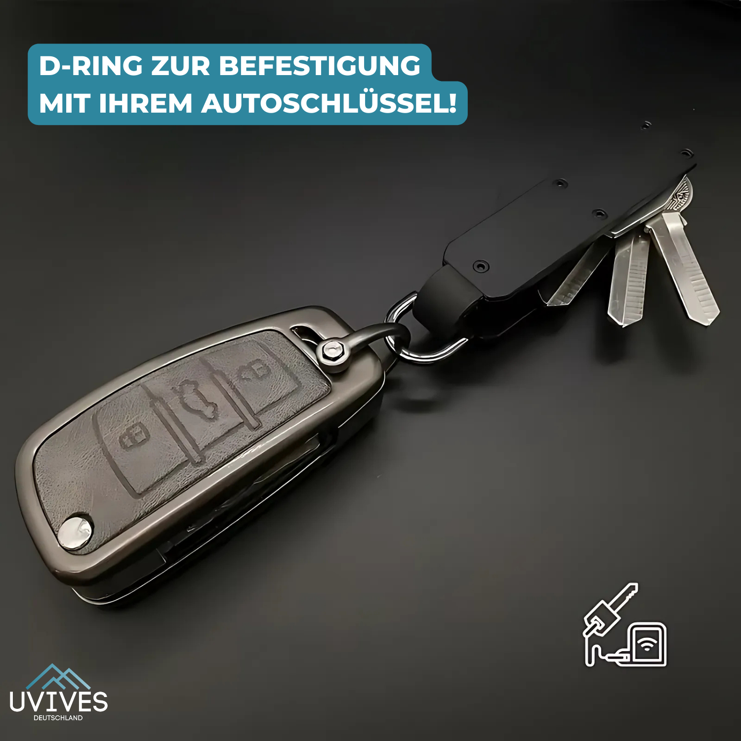 KeyTidy™ – Nie wieder klappernde Schlüssel!