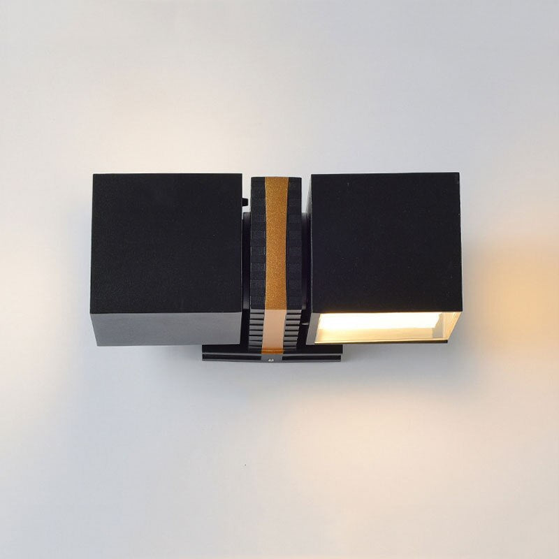 Auriqa Flex Wandlampe | Verstellbarer Leuchtenkopf | Outdoor-Designlampe für Terrasse & Eingang | Wetterfest & Stilvoll | E27-Fassung für individuelle Lichtwahl