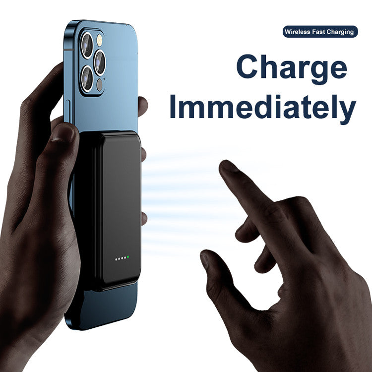 Voltique SnapCharge | Magnetische Powerbank | 5000 mAh | Kabellos | Für iPhones