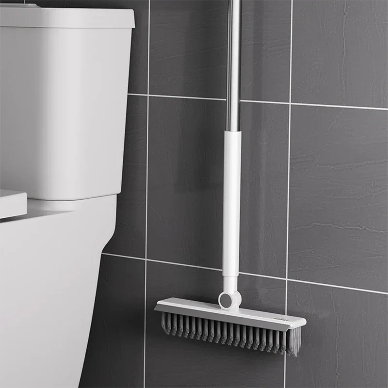 PureGlide | 2-in-1 Badreiniger | Ergonomischer Griff | Flexibles Silikon