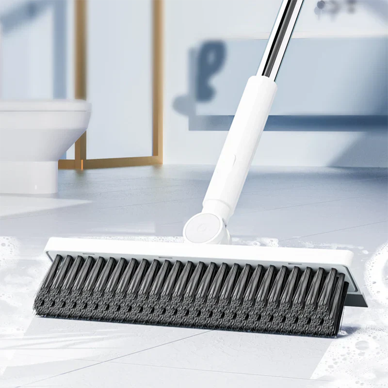 PureGlide | 2-in-1 Badreiniger | Ergonomischer Griff | Flexibles Silikon