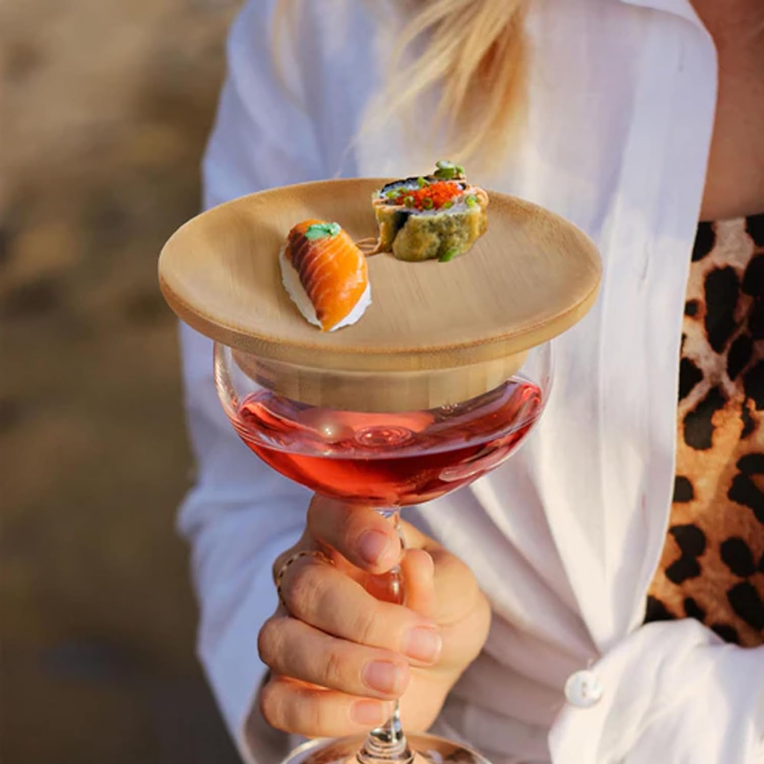 1+1 GRATIS | WineTop - Weinglas Charcuterie Topper [Letzter Tag Rabatt]