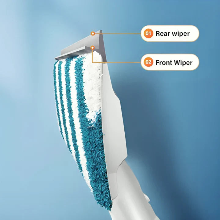GlassSwipe – Streifenfreier Glanz mit einem Wisch