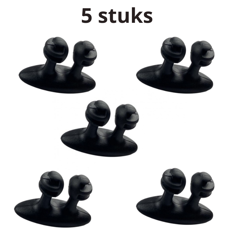 CableSnap Clips | Kabelmanagement ohne Chaos | Selbstklebend & Flexibel