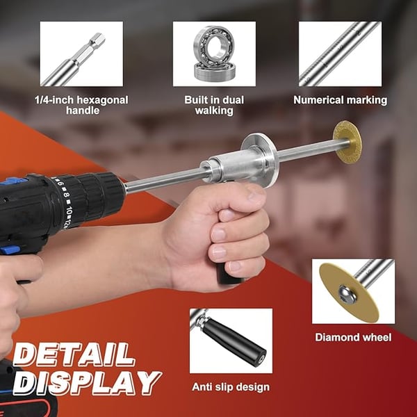 PipeMaster – Präzises Schneiden von PVC-Rohren von innen!