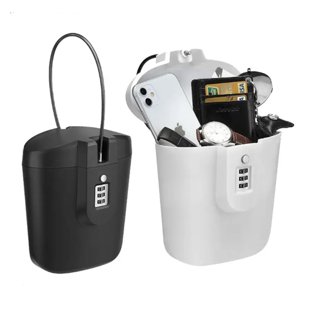 GuardBox Plus Sicherheitsbox | Wasserdicht & Stoßfest | Mit Zahlenschloss | Kompakt für Reisen & Outdoor