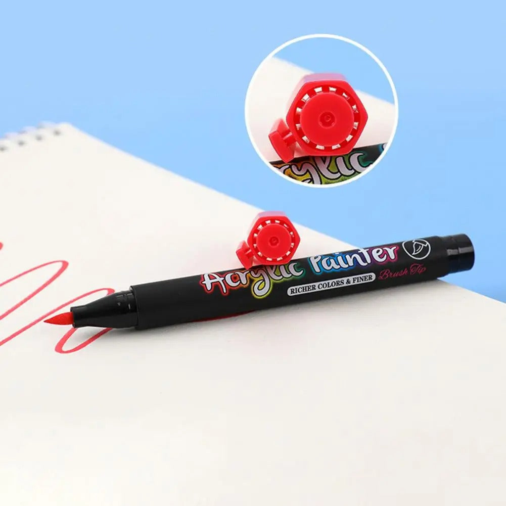 6+6 GRATIS | ColorDash™ - Acrylmarker-Set [Letzter Tag Rabatt]