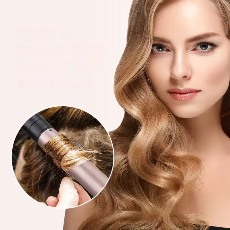 Lockèra Curler-Set | 6 Stylingaufsätze | Schnellaufheizung | Kompakt & Reisefreundlich